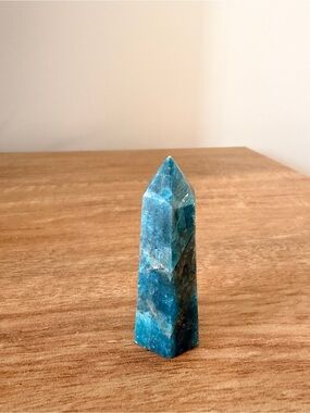 Blue Apatite Point Tower